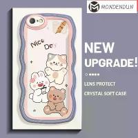 ราคา เคสสำหรับ OPPO A71 A71K เคสลายแมว กระต่าย หมี ขอบคลื่นสี เคสโทรศัพท์กันกระแทกแบบนิ่ม เคสซิลิโคน TPU ใส (1729644017967139727)