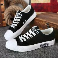 ราคา รองเท้าผ้าใบ สำหรับเด็กโต รองเท้าผู้ชาย สไตล์เกาหลี ระบายอากาศ เหมาะสำหรับฤดูใบไม้ผลิและฤดูใบไม้ร่วง สำหรับนักเรียน วัยรุ่น รองเท้าสเก็ต สีขาวและสีดำ รองเท้าผ้าใบ รองเท้าวิ่งกีฬา (1732622153622586738)