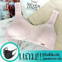 ราคา ชุดชั้นใน Anny รุ่น072 คัพA เสื้อใน สปอร์ตบรา วัยรุ่น บราไร้โครง ด้านหลังมี 3ตะขอ ปรับได้3ระดับ ฟองน้ำหน้าบางนุ่ม 2mm (1732751856849880184)