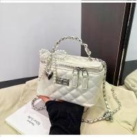 ราคา กระเป๋าminmin กระเป๋าสะพายข้าง, สไตล์ชองแอน, โซ่เพชร, สำหรับผู้หญิง, 2022 มาใหม่, ระดับไฮเอนด์และมีสไตล์, กระเป๋าสะพายไหล่เดียว, กระเป๋าสะพายข้าง, เหมาะสำหรับการเดินทาง trend พ (1732049093353964744)