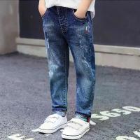 ราคา กางเกงยีนส์เด็กผู้ชาย, IENENS, แฟชั่น, สำหรับเด็ก, เด็ก, วัยรุ่น, กางเกงขายาว, เอวยางยืดตรง, กางเกงขายาว (1731574704224044180)