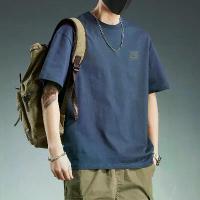 ราคา เสื้อยืดฤดูร้อนสำหรับผู้ชาย แขนสั้น อินเทรนด์และหลวม โอเวอร์ไซส์ ครึ่งแขน ดีไซน์เฉพาะ ใส่สบาย option วัยรุ่น บางแสน ร้านสกรีน เสื้อ แขนยาว mc เท่ห์ ผ้า มัน เก๋า 50 tshirt for (1732703343053866541)