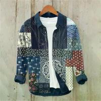 ราคา เสื้อเชิ้ตแขนยาวผู้ชาย เสื้อเชิ้ตผ้าลินิน สไตล์วินเทจญี่ปุ่น ภาพประกอบดอกพลัม ลำลองและหลวม คุณภาพสูง เสื้อผ้าผู้ชาย (1732265211196967601)