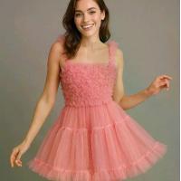 ราคา ชุดเดรสผ้าระบายตาข่าย เดรสสั้น เสื้อผ้าผู้หญิง ส่งจากไทย (1732615589292311930)