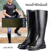 ราคา รองเท้าบูทขี่ม้าสำหรับผู้ชาย รองเท้าบูทหนังยาว สีดำ พื้นหนา สามารถใช้สำหรับการแสดงบนเวทีได้ adda ဖိနပ် အမျိုးမျိုး แฟชั่น ชาย รองเท้าแตะ นักบาส นวด เท้า ญี่ปุ่น (1732425304079894265)