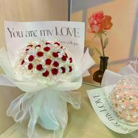 ราคา ช่อดอกไม้กุหลาบ แฮนด์เมด DIY ไม่ซีดจาง แพ็คเกจวัสดุ ของขวัญช่อดอกไม้เจ้าสาวจำลองโฮมเมด เหมาะสำหรับเป็นของขวัญวันวาเลนไทน์จีนให้แฟน Flowers เทียนทะเลบอนไซ พวงมาลัย ดอกไม้ พวงมาลั (1730881056961825493)