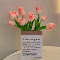 ราคา ดอกไม้ประดิษฐ์ ดอกทิวลิป สไตล์อิน เหมาะสำหรับตกแต่งห้องนั่งเล่น โต๊ะอาหาร งานปาร์ตี้ อุปกรณ์ประกอบฉากถ่ายภาพ ช่อดอกไม้แห้ง ตกแต่งห้องนอน เทียนทะเลบอนไซ พวงมาลัย กุหลาบ ทองคํ (1730938282394159829)