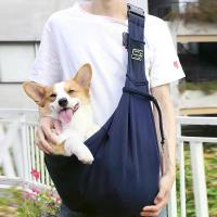 ราคา MK - กระเป๋าใส่สุนัข กระเป๋าเดินทางกลางแจ้ง กระเป๋าสะพายลูกสุนัข ระบายอากาศได้ กระเป๋าใส่สัตว์เลี้ยง กระเป๋าสะพายไหล่ (1729622327011346593)