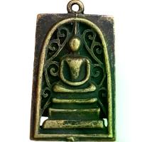 ราคา [พร้อมส่ง] พระสมเด็จ หลังชินบัญชร เหรียญฉลุ พระเครื่อง สมเด็จ (1732301053465166880)
