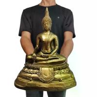 ราคา ถวายพระ ธูป 13 นิ้วหลวงพ่อโตวัดบางพลี พิมพ์เล็ก ฐานกว้าง 7 นิ้ว สูง 9 นิ้ว ผ่านพิธีพุทธาภิเษกเเล้ว สีทองเก่า (ALLMU2541) ฐานดอกบัว พระเครื่อง พระพุทธรูป (1732241275867793021)