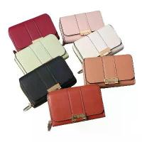 ราคา กระเป๋าสตางค์ใบสั้นหนัง PU สำหรับผู้หญิง แบบพกพา สีทึบ เรียบง่าย มัลติฟังก์ชั่น lastel bag rfid wallet ร้าน สุราษฎร์ พระเครื่อง carlyn พร้อมส่ง (1731937947611989444)
