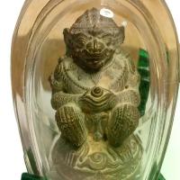 ราคา พระเครื่องหนุมาน หลวงปู่ทิม วัดละหารไร่ จังหวัดระยอง ปี พ.ศ. 2518 เนื้อนวโลหะ พระเครื่อง ยอดนิยม พระ แท้ amulet bid (1732152981823522264)
