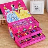 ราคา ชุดเครื่องเขียนปากกาสีน้ำสำหรับเด็ก 54 ชิ้น พาเลทชุดระบายสี สีเทียน สีไม้ สีน้ำ สีเทียน สีเมจิก อุปกรณ์ระบายสี วาดภาพระบายสี อุปกรณ์ระบายสี (1729517455815116980)