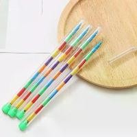 ราคา 【CODจัดส่งตลอด 24】3 ใน 1 ชุดดินสอสี / สีน้ำ / ชอล์กสำหรับกระดาษ / แก้ว / ไวท์บอร์ด (1731837225696593633)
