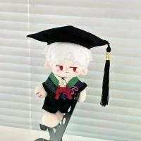 ราคา เสื้อผ้าตุ๊กตาผ้าฝ้าย ชุดรับปริญญา ร่างค้อนสูง 15 ซม. ร่างกาย 15 ซม. เหมาะสำหรับตุ๊กตา ชุดปริญญาตรี ชุดปริญญาเอก (1732519016090731638)