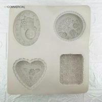 ราคา CODAicoffee แม่พิมพ์ ซิลิโคน ทำสบู่ 4 ช่องวงกลม วงรี สี่เหลี่ยม หัวใจ ลดลายสวยงาม แม่พิมพ์เค้ก ขนม ช๊อคโกแลต เยลลี่ แม่พิมพ์น้ำแข็งTikTok (1732649143864297028)