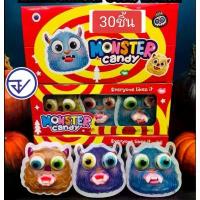 ราคา เยลลี่ รูปตา ฟัน monster candy 1แพ็ค มี30ชิ้น ขนมแผ่นใหญ่มาก สินค้าแนะนำ (1732514295792108783)