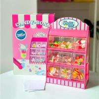 ราคา ตู้คีบเยลลี่สีแดง ตู้ใส่ขนม ตู้ใส่ลูกอม เยลลี่ Candy bar ! (1732775405302088740)