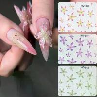 ราคา สติ๊กเกอร์ติดเล็บนูน 5D, ชุดดอกไม้เล็บ Lily เยลลี่, สติ๊กเกอร์ติดเล็บ, ดอกไม้กาวในตัวบรรเทา, สไลเดอร์เล็บ, แกะสลัก, ทำเล็บ DIY (1730644464275458248)