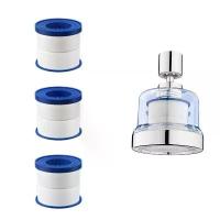 ราคา เครื่องกรองน้ำ, ก๊อกน้ำอ่างล้างจาน, ก๊อกน้ำแบบหมุนได้, พร้อมตัวกรองแบบเปลี่ยนได้ 3 ตัว, สำหรับห้องครัวและห้องน้ำ (1731629668828480643)