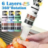 ราคา เครื่องกรองน้ำ, 6 ชั้น, ก๊อกน้ำ, หมุนได้ 360 องศา, Bubbler ประหยัดน้ำ, กรองก๊อกน้ำก๊อกน้ำอเนกประสงค์, สำหรับบ้าน, ห้องครัว, ห้องน้ำ (1731355651629418141)