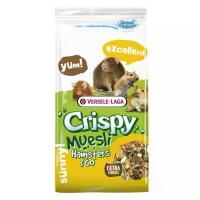 ราคา Versele-Laga Crispy Muesli Hamsters อาหารเเฮมเตอร์ ขนาด 400 กรัม ขนมสำหรับชูการ์ไกลเดอร์ ขนมสำหรับแฮมสเตอร์ เนื้อแท่งโภชนาการสำหรับชินชิล่า หนูแฮมสเตอร์ หนูเดือย หนูขนปุย อาหารหน (1732376862700307684)