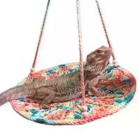 ราคา เปลญวนเตียงจิ้งจก, เปลญวนสัตว์เลื้อยคลาน, ทำจากรังผ้าฝ้าย, กิ้งก่า, หนูแฮมสเตอร์, ชินชิล่า, กระรอก, งู, นกแก้ว, อุปกรณ์สำหรับสัตว์เลี้ยง, ของเล่นสวิง จุ่ม กระต่าย ดอร์ เมาส์ จิ๋ว (1732540980611679632)