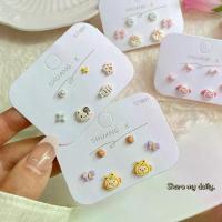 ราคา การ์ตูนน่ารัก ต่างหู ชุดสามชิ้น สด หญิง เข็มเงิน ขนาดเล็กและเป็นส่วนตัว เด็ก เหมือนน้ำจืด หนูแฮมสเตอร์ ต่างหูเฉพาะ เหมาะสำหรับฤดูร้อน (1731681116065794562)
