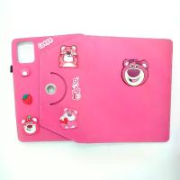 ราคา เคสแท็บเล็ต, ใช้กันทั่วไปสำหรับเคสแท็บเล็ต, เคสหมุนได้ 360, เคสหนังพลิกแท็บเล็ต Android สากล, การออกแบบการ์ตูนน่ารัก (คุโรมิ เมโลดี้ หมีสตรอเบอร์รี่ อบเชย) และ (โดเรมอน), ลาย 3D, ฝาครอบป้องกันการตก (1