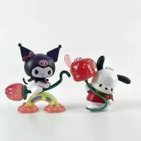 ราคา ฟิกเกอร์แอคชั่นฟิกเกอร์, Sanrio, ส้มหวาน สตรอเบอร์รี่ พาราไดซ์ คิตตี้น่ารัก อบเชย เมโลดี้ ของเล่นและตุ๊กตา กล่องปริศนา เหมาะสำหรับเด็กผู้หญิง ของขวัญ (1731627120595010829)