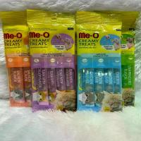 ราคา Wilsanao ส่งฟรี Me-o Creamy Treats มีโอ ครีมมี่ ทรีต ขนมแมวเลีย อาหารแมว ขนมแมว อาหารเปียก 15กรัม แพค 4 (1732523346803852601)