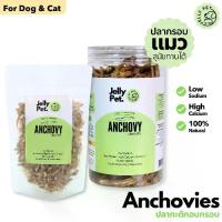 ราคา Jelly Pet ปลาแอนโชวี่ Anchovies ปลากะตัก ปลาแมว ไม่เค็ม ขนมสุนัข ขนมหมา ขนมแมว (1730913467416348837)
