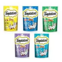ราคา TEMPTATIONS ขนมแมว มี 2 ขนาด - ขนมแมวกรอบนอกนุ่มในสำหรับแมว (1730487386626100084)