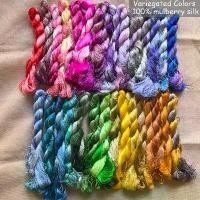 ราคา ไหมหม่อน, สีไล่ระดับสี, ธรรมชาติ, ปักด้าย, ไหมขัดฟัน, ด้ายอาร์ตเวิร์กผ้าไหม 16/2 (1732682440553891113)
