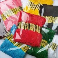 ราคา ด้ายเย็บมือปักถักร้อย 24 ชิ้น เข็ม งานฝีมือ DIY เย็บปักถักร้อย ด้ายสาขาผ้าไหม ด้ายที่คล้ายกัน ไหมขัดฟัน ด้ายปักครอสติส (1732226548451739302)