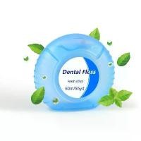 ราคา ไหมขัดฟันในช่องปาก 1 ม้วน ยาว 50 ม. รสมิ้นต์ แว็กซ์ทำความสะอาดฟันและไหมขัดฟัน ไม้จิ้มฟัน ไหมขัดฟัน (1732037759285626623)