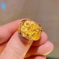ราคา แหวนปี่เซียะสำหรับผู้ชาย คุณภาพสูง ลายปี่เซียะสีทอง เครื่องประดับผู้ชาย สไตล์พรีเมี่ยม เครื่องประดับผู้ชายระดับไฮเอนด์ มีสไตล์ เครื่องประดับผู้ชายยอดนิยม เครื่องประดับปี่เซียะสีทอง (173218223435202748