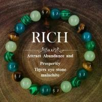 ราคา สร้อยข้อมือคริสตัล, หินตาเสือ, สำหรับผู้หญิง, หินธรรมชาติ, สร้อยข้อมือลูกปัด, มาลาไคต์, เครื่องประดับผู้ชาย (1731735456271860755)
