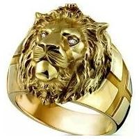 ราคา แหวนผู้ชาย, ขายร้อน, ชุบทองด้วยไฟฟ้า, การออกแบบหัวสิงโต, สไตล์ยุโรปและอเมริกา, แหวนไม้กางเขนบุคลิกภาพ, เครื่องประดับผู้ชาย, Wish (1731959833301779844)