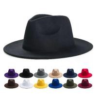 ราคา หมวก Fedora สักหลาดปีกกว้าง สไตล์วินเทจ สำหรับผู้ชาย เครื่องประดับผู้ชาย (1732566917029463800)