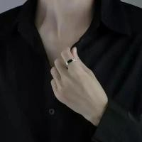 ราคา แหวนมังกร, เครื่องประดับผู้ชาย, ทรงสี่เหลี่ยมผืนผ้าสีดำ, สไตล์ย้อนยุค, เครื่องประดับแหวนเงินแฟชั่น (1730269620615153710)