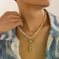 ราคา สร้อยคอหอยสังข์สไตล์ชายหาด, สำหรับผู้ชายยุโรปและอเมริกา, หอยสังข์เปลือกมะพร้าว, สไตล์ฮิปฮอป, หรูหรา, โซ่กระดูกไหปลาร้าชั้นคอ, เครื่องประดับผู้ชาย (1731606963082332220)