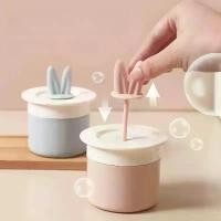 ราคา โฟมล้างหน้า โฟมกด ลายการ์ตูน กระต่ายหู เครื่องทำโฟมแบบแมนนวล แบบพกพา เหมาะสำหรับเดินทาง สามารถใช้สำหรับเจลอาบน้ำและแก้วโฟม 1 ชิ้น (1732167948417010392)