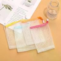ราคา ตาข่ายโฟมสบู่แฮนด์เมด สำหรับล้างหน้า ตาข่ายสบู่โฟม ตาข่ายโฟมสตริงหลากสีแบบแขวน ตาข่ายโฟมส่งตรง ขายส่ง โฟมล้างหน้า โฟมล้างหน้า สไตล์ญี่ปุ่น อุปกรณ์โฟมสบู่ทำมือ เหมาะสำหรับล้างหน้า ถุง จีบ 7 × 11 (17327