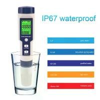 ราคา เครื่องวัดคุณภาพน้ำ, 5 in 1 ดิจิตอล TDS/EC/PH/Salinity/เครื่องวัดอุณหภูมิ, เครื่องตรวจจับคุณภาพน้ำ, PH TDS EC ความเค็มเครื่องวัดอุณหภูมิ, เหมาะสำหรับพิพิธภัณฑ์สัตว์น้ำ, สระว่ายน้ำและสปา (1732121055688