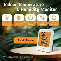 ราคา เครื่องวัดอุณหภูมิและเครื่องวัดความชื้นแบบมีไฟแบ็คไลท์ LCD ติดผนัง แสดงอุณหภูมิและความชื้น สูงสุด / ต่ำสุด #เครื่องวัดอุณหภูมิ #เครื่องวัดความชื้น #ติดผนัง (1731593109576058337)