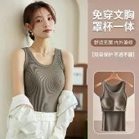 ราคา Modal เสื้อกั๊ก ชิ้นเดียว สำหรับผู้หญิง แขนกุด เสื้อชั้นใน ฐานฤดูร้อน ผ้าฝ้าย เสื้อสายเดี่ยว ป้องกันการสัมผัส ไม่มีชุดชั้นใน เสื้อสายเดี่ยว มีแผ่นรอง jane stbrand เสื้อ tee ชมพู (1732329706995353056)