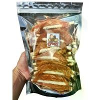 ราคา สันในไก่อบแห้งเสียบครันชี่ 100/200/400 กรัม ขนมสุนัข (1729878035323390890)