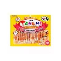 ราคา ทาคูมิ ชิกเก้นเจอร์กี้ ขนมสุนัข (เนื้อไก่พันแท่งขนมปังอบกรอบ) 30 ชิ้น 400 ก. (1732553968988029969)