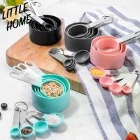 ราคา LITTLEHOME ชุดถ้วยตวงช้อนตวง สแตนเลส มี 2 ขนาดให้เลือก ช้อนตวงหน่วยช้อนโต๊ะ ถ้วยตวงหน่วยถ้วย ช้อนตวง ถ้วยตวง (1729594486509898405)